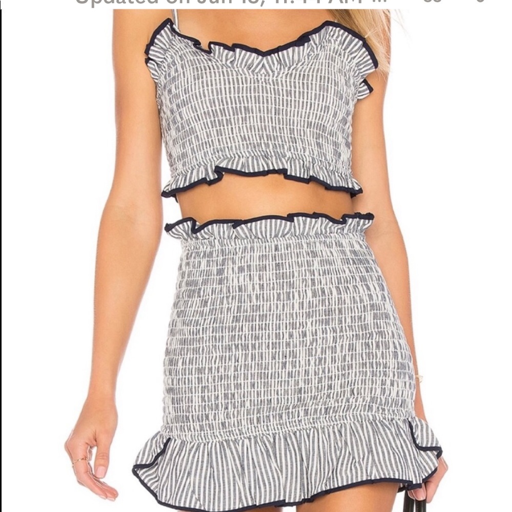 Monaco Matching Skirt Set / Two Piece